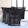 Sac de lavage à linge en maille pliant ensemble pour la machine de lavage